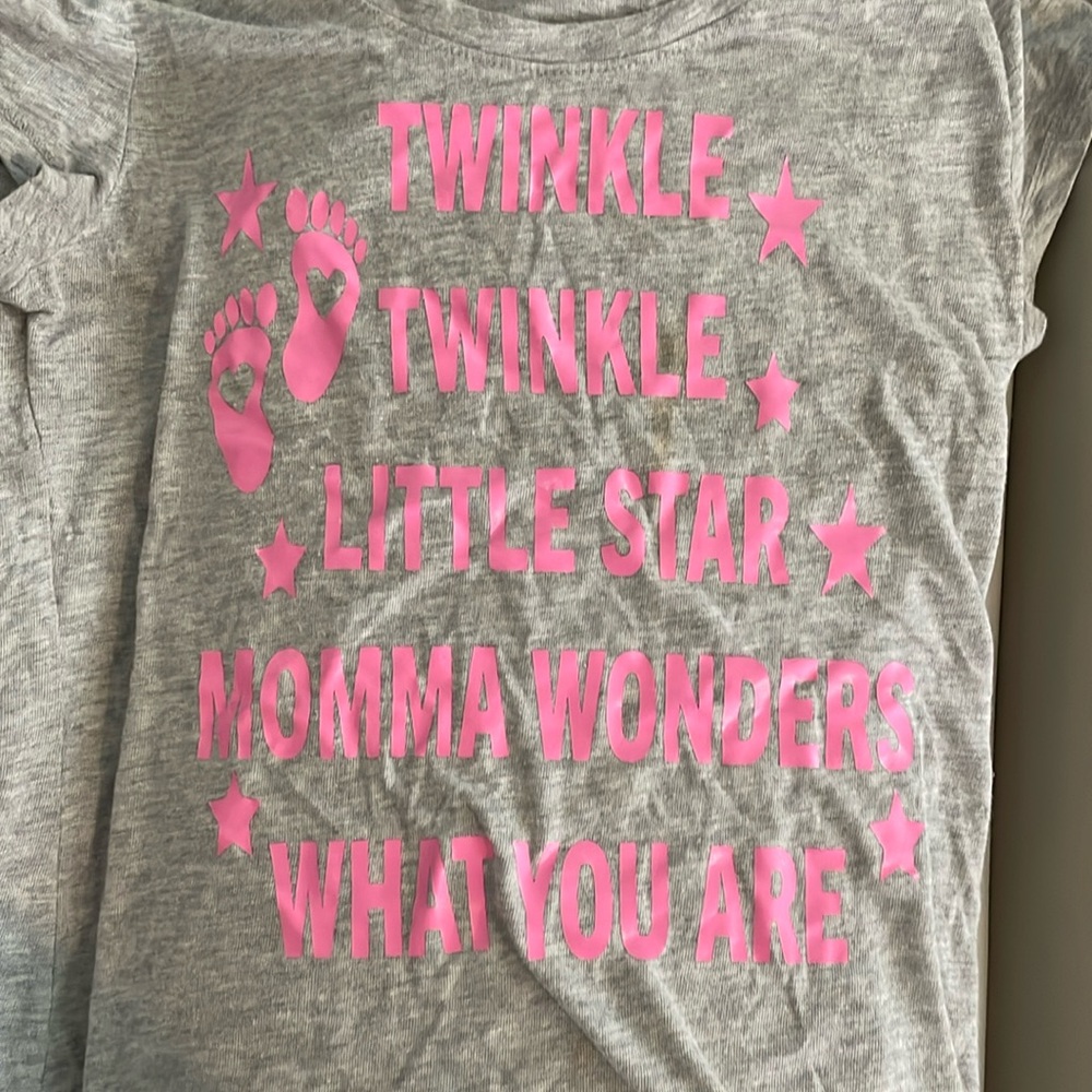 Twinkle twinkle little star momma wonders what you are